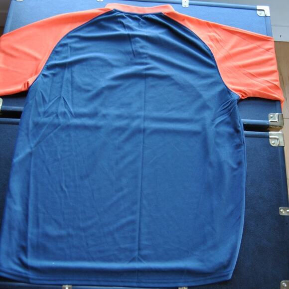 Detroit Tigers MLB Genuine Merchandise Large Navy Blue w/ Orange Sleeves - Picture 6 of 6